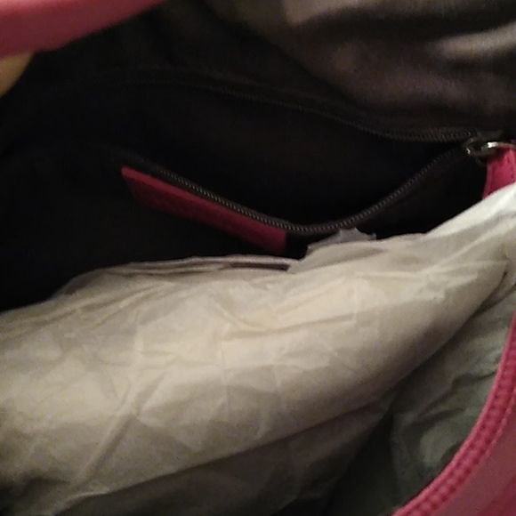 Nine&Co Hot Pink and Silver handbag - Picture 5 of 8